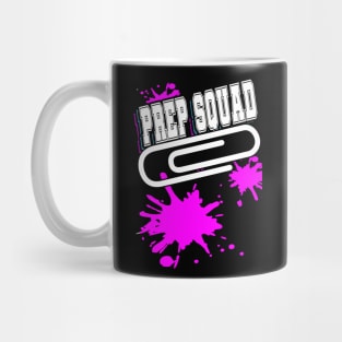 Prep Squad Team Work Splatter Pink Mug